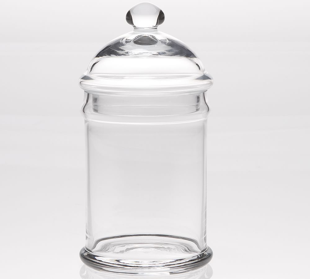 Classic Glass Bathroom Canister, Large | Pottery Barn (US)