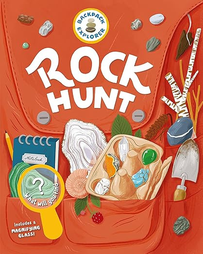 Backpack Explorer: Rock Hunt: What Will You Find?     Hardcover – Sticker Book, February 28, 20... | Amazon (US)