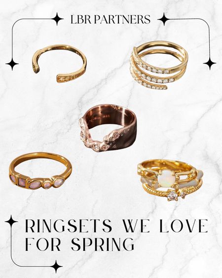 Find the perfect women’s ring for spring!!💍