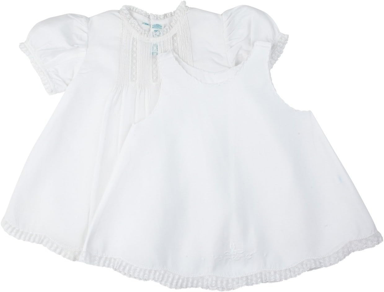 Feltman Brothers Baby Girl's Pintucks & Lace Dress Infant | Amazon (US)