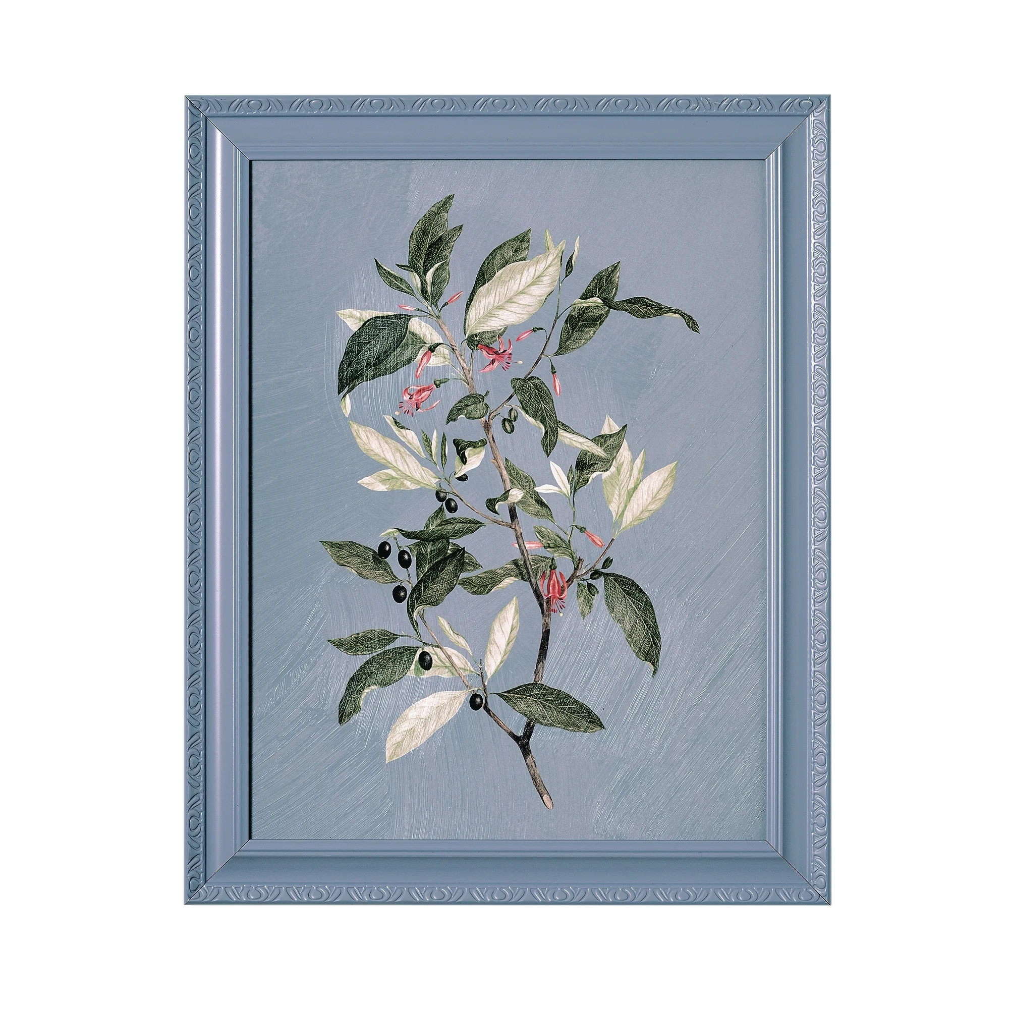 Beautiful by Drew Framed Vintage Botanical Color Block set of 3 | Walmart (US)