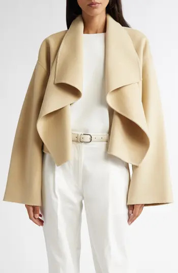 TOTEME Signature Double Face Wool Jacket | Nordstrom | Nordstrom