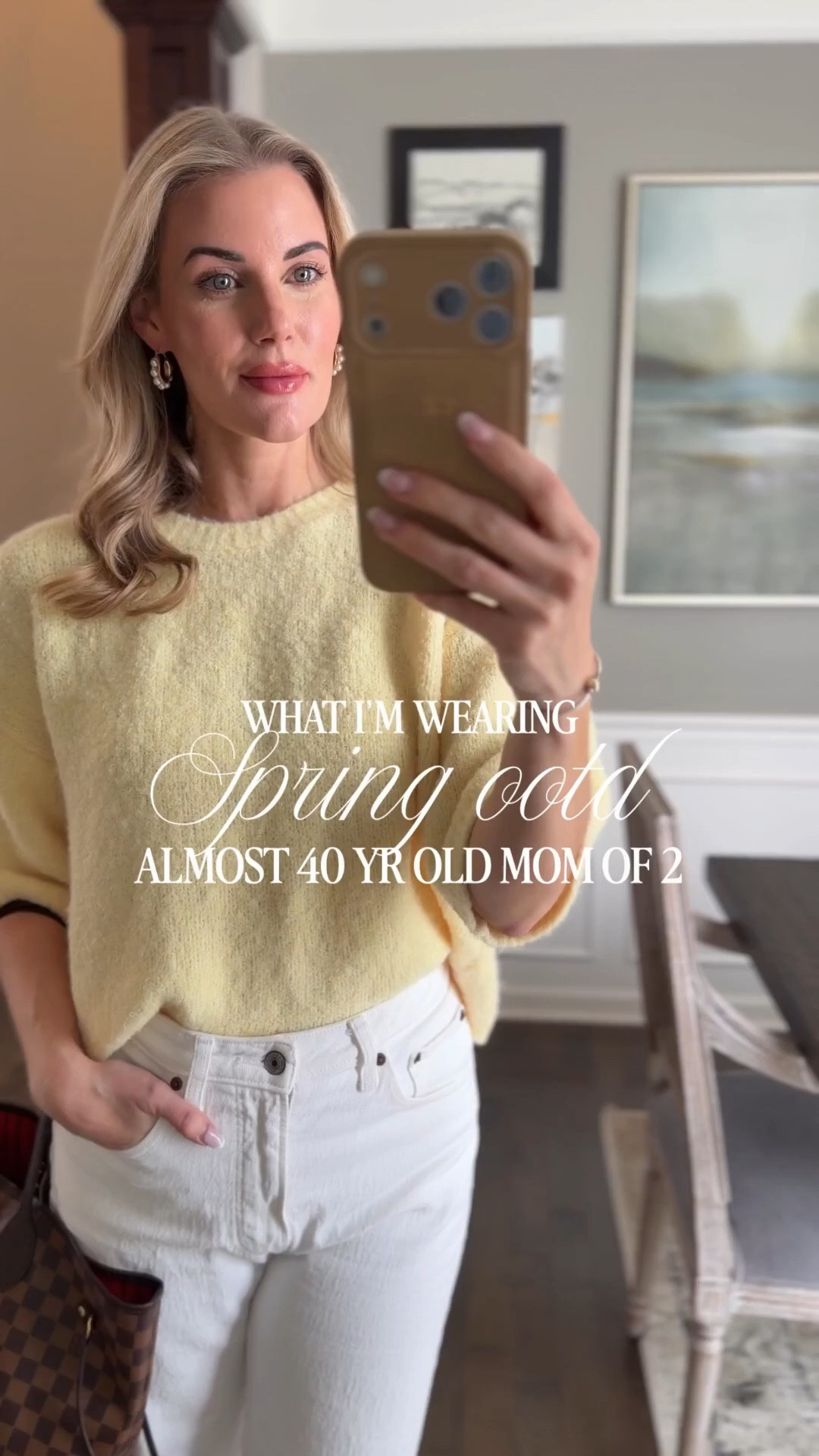 Spring outfit idea - wearing a small in the top and size 26 in the jeans (linking similar) @Target @Schutz @abercrombie 

#LTKSeasonal #LTKMothersDay #LTKootd