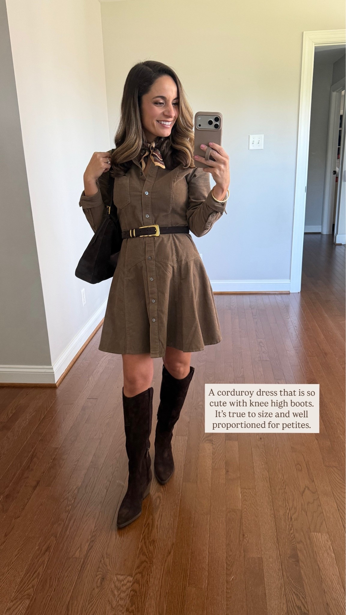 Let’s talk about a few petite-friendly dresses for all of your fall occasions! 

Banana republic factory: petite xxs 
Boots (Sam Edelman): true to size, 15” shaft 

For size comparison, I’m 4’10” 105lbs. My measurements are 32”, 24”, 36”. I typically wear petite xxs/00/24 and have a 25” ankle inseam and a 27.5-28” full length inseam.

#LTKPetite
