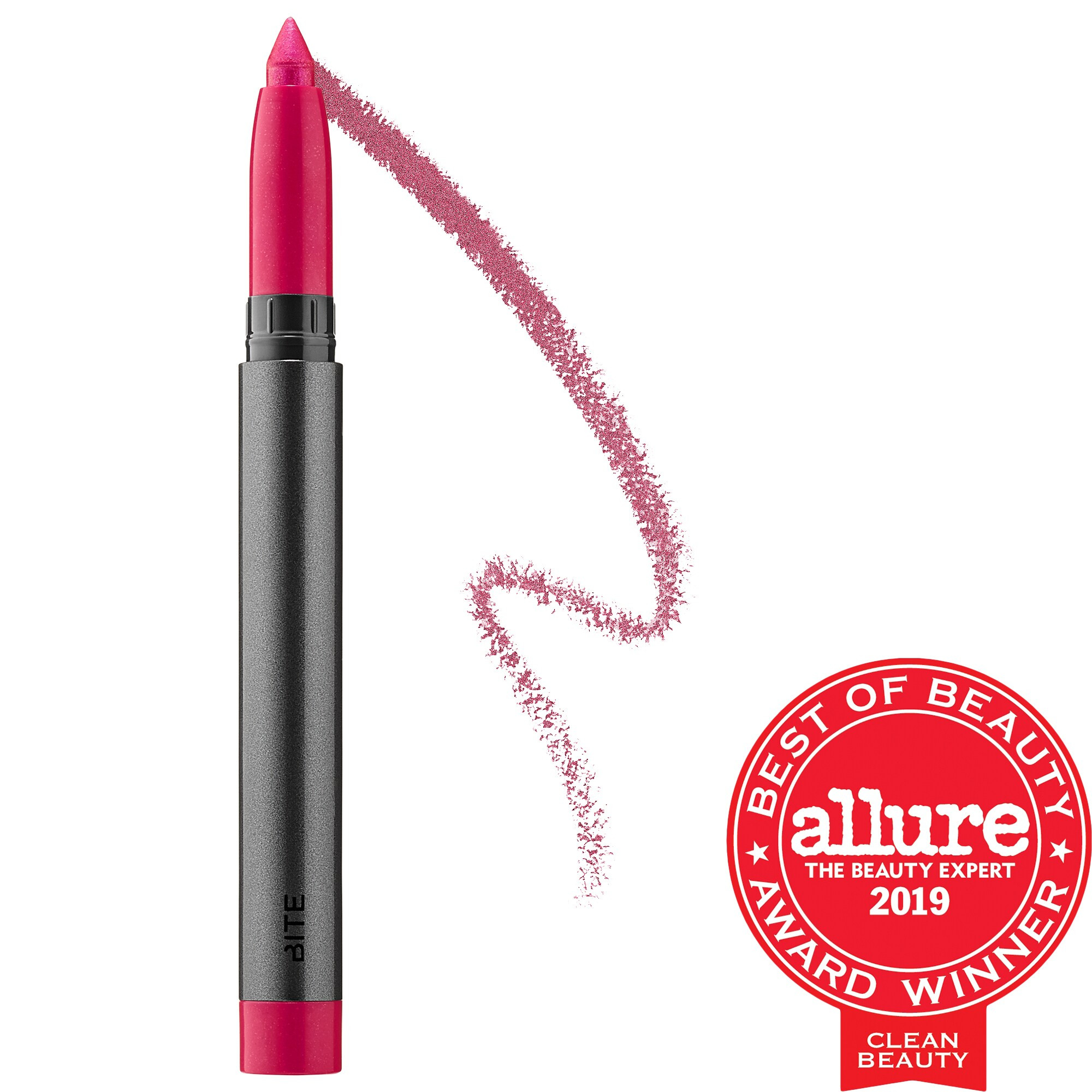 Bite Beauty Crystal Crème Shimmer Lip Crayon Fuschia Frosting 0.06 oz/ 1.8 g | Sephora (US)