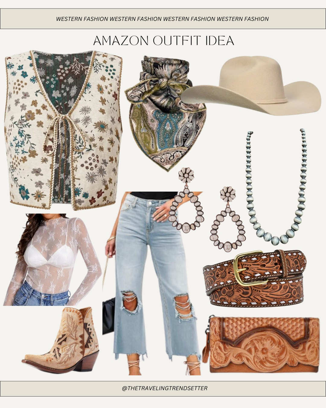 Amazon western outfit idea styling blue denim jeans 

#LTKStyleTip #LTKFindsUnder100 #LTKFindsUnder50