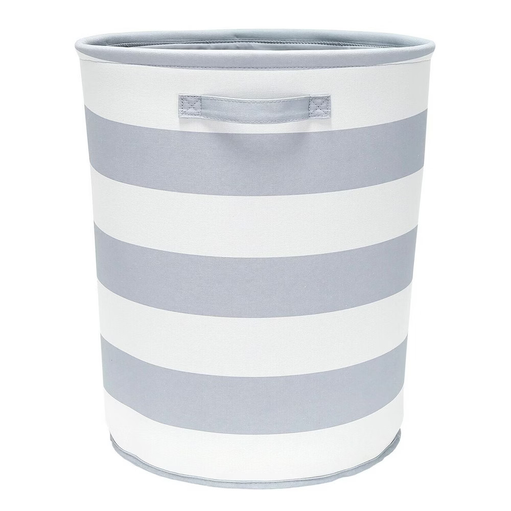 Round Fabric Floor Toy Storage Bin Gray - Pillowfort | Target
