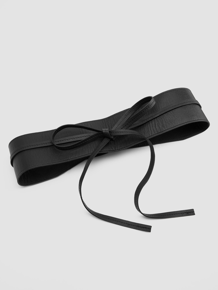 Buttery Leather Wrap Belt | Eileen Fisher