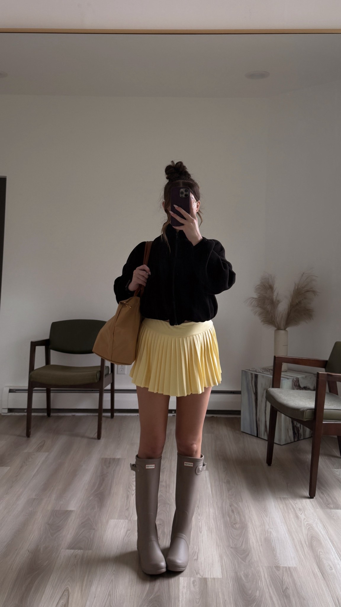 Rainy day #2 in a row outfit 💛