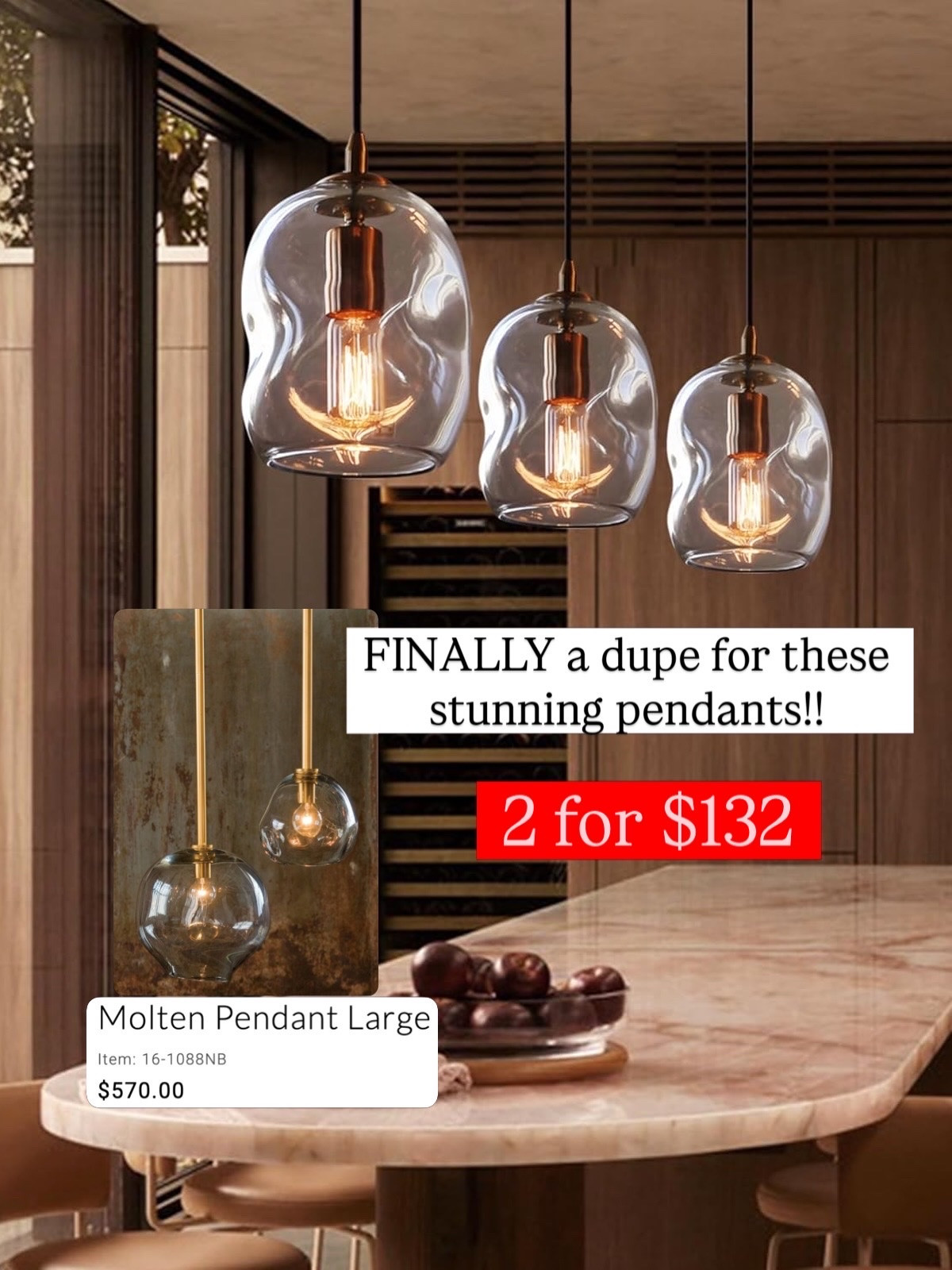 Amazon pendent kitchen lights 

#LTKU #LTKHome #LTKSaleAlert