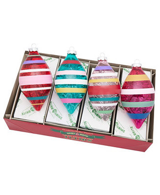 Vivid Vintage Tulips, Set of 4 | Macy's