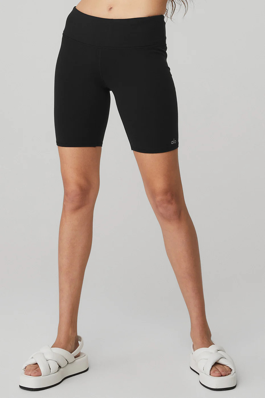 5" Airbrush High-Waist Biker Short | Alo Yoga