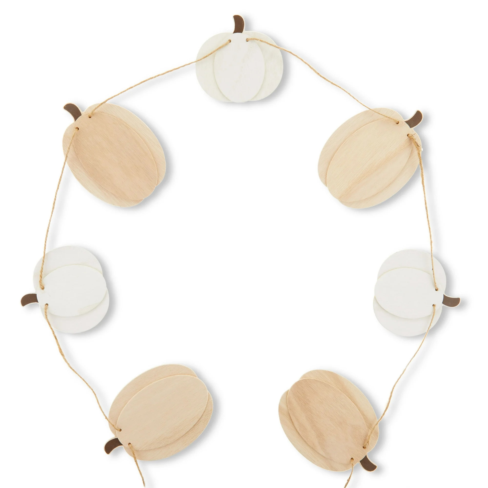 White & Wood Pumpkin Fall Harvest Banner, 6', by Way To Celebrate | Walmart (US)