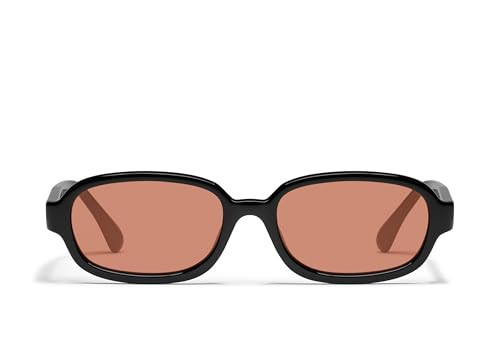 QUAY - Sunglasses for Men & Women, Oversized Sunglasses with UV Protection (Could Never, Black) | Amazon (US)