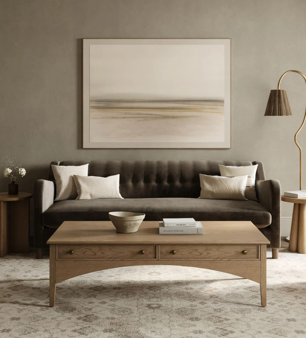 Cleo Coffee Table White Oak | Le Maé