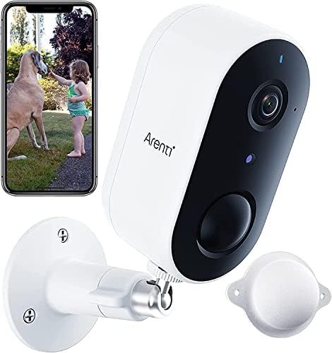 Outdoor Camera Wireless, Arenti 1080P HD Battery Powered WiFi Camera for Home Security with Water... | Amazon (US)