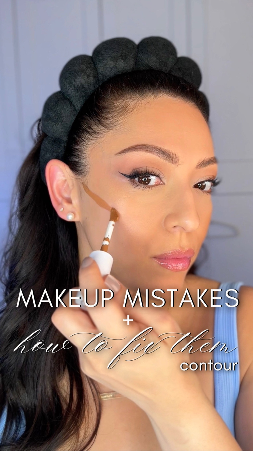 Stop making this contouring mistake! Placing your contour in the wrong place and blending down will DRAG your fave DOWN!🫣
Place it strategically to lift your face😌

Using L’Oreal Paris Concealer here❤️



Easy makeup, cream bronzer, makeup mistakes, affordable make up, makeup tutorial, makeup tips, makeup hacks, makeup over 40

#LTKgrwm #LTKmorningroutine #LTKBeauty
