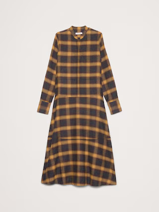 Cotton Trapeze Shirtdress | Banana Republic (US)