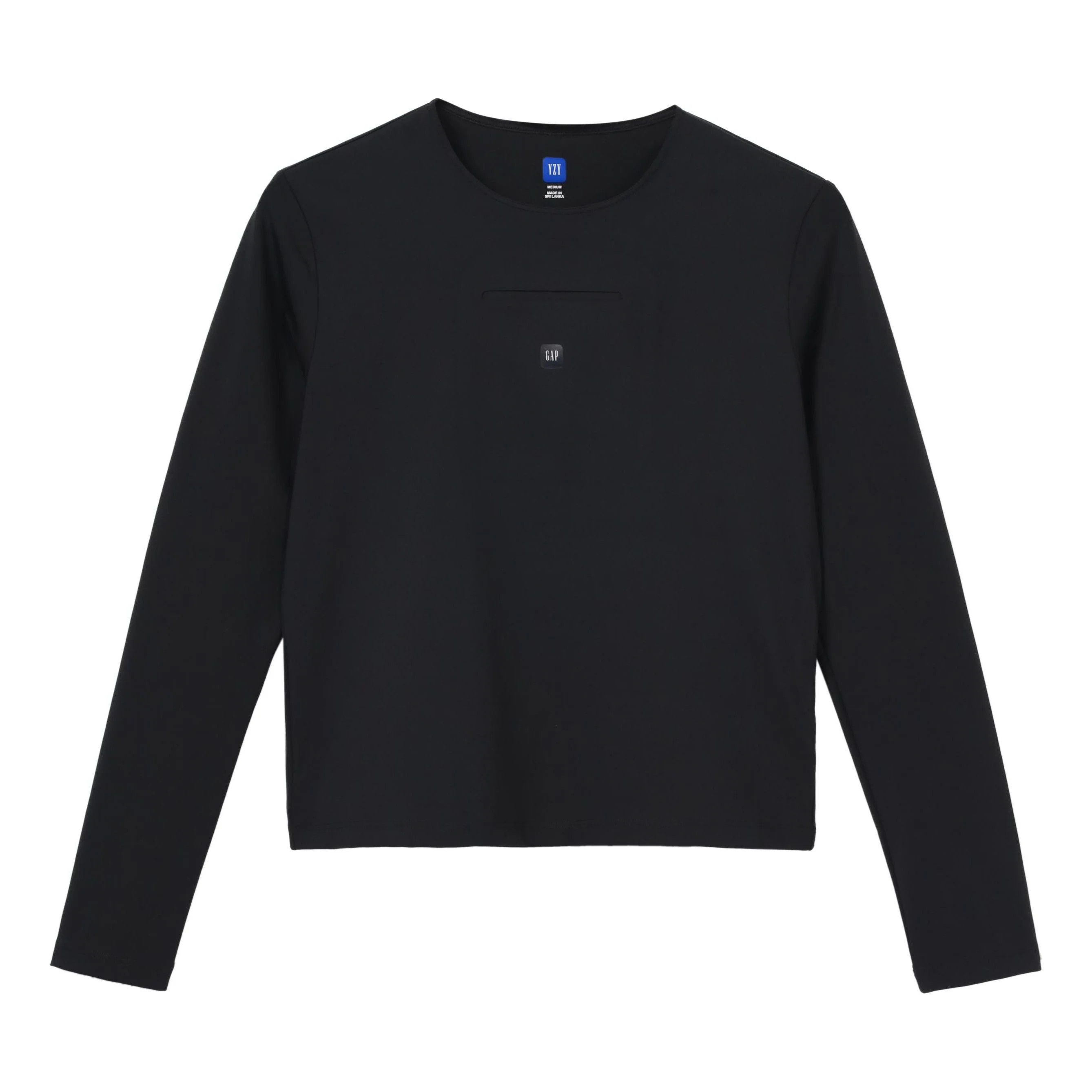 Yeezy Gap SS22 Long Sleeve Second Skin 'Black' YEEZY-SS22-027 | KICKS CREW