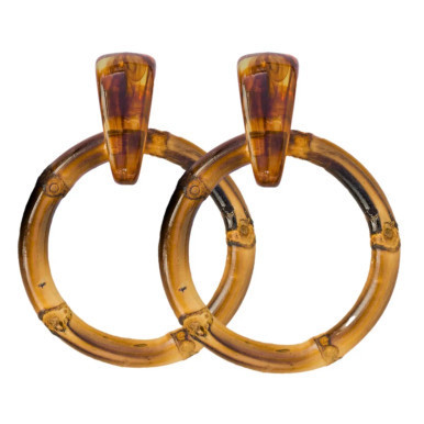 St Armands Bamboo Drop, Dark Brown | Monkee's of Mount Pleasant