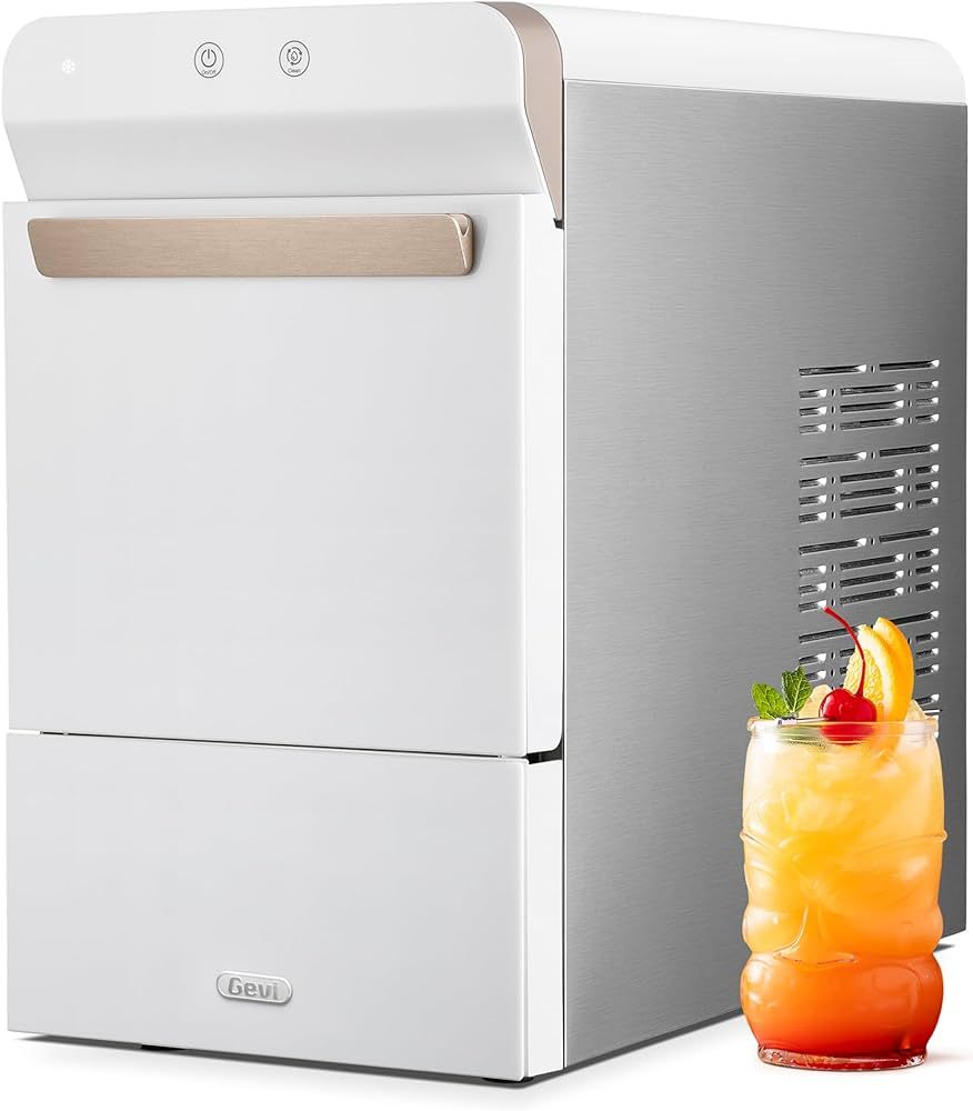 Amazon.com: Gevi Household V2.0 Countertop Nugget Ice Maker | Self-Cleaning Pellet Ice Machine | ... | Amazon (US)