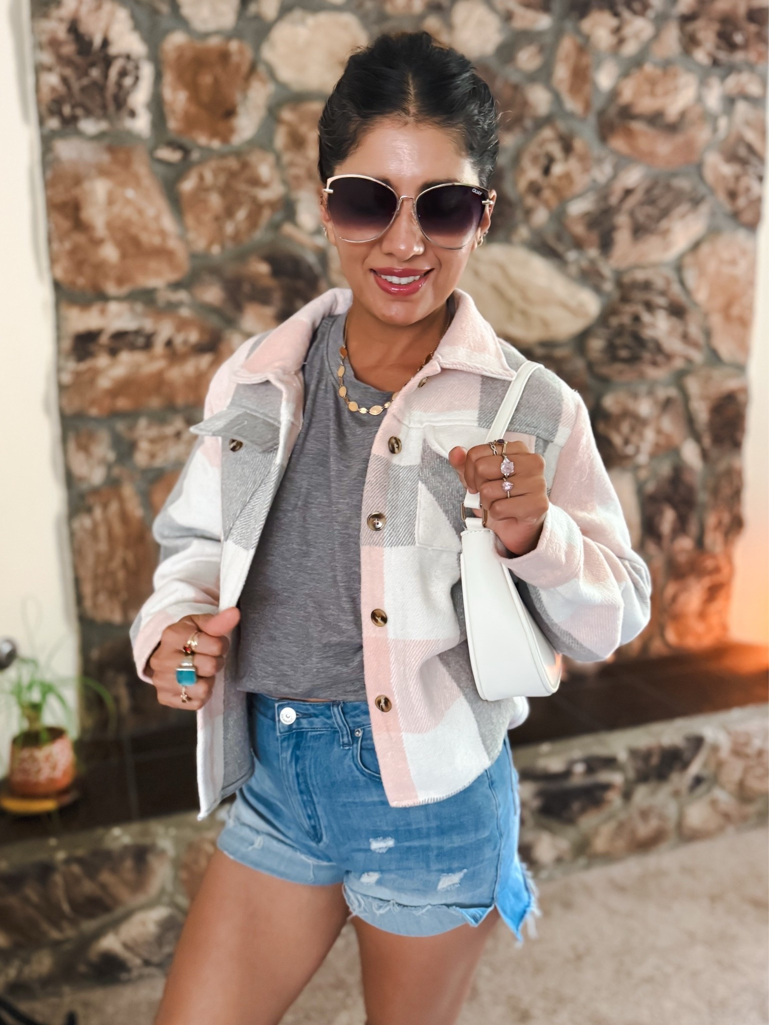 Fall layering made easy 🍂 this cropped houndstooth flannel shacket goes with everything — jeans, leggings, a basic tee. Linked below!
#LTKootd #LTKSeasonal

fall shacket, cropped flannel jacket, houndstooth plaid, plaid shacket outfit, fall outfits women over 50, casual fall jacket, women's fall outerwear

#LTKootd #LTKOver40 #LTKSeasonal