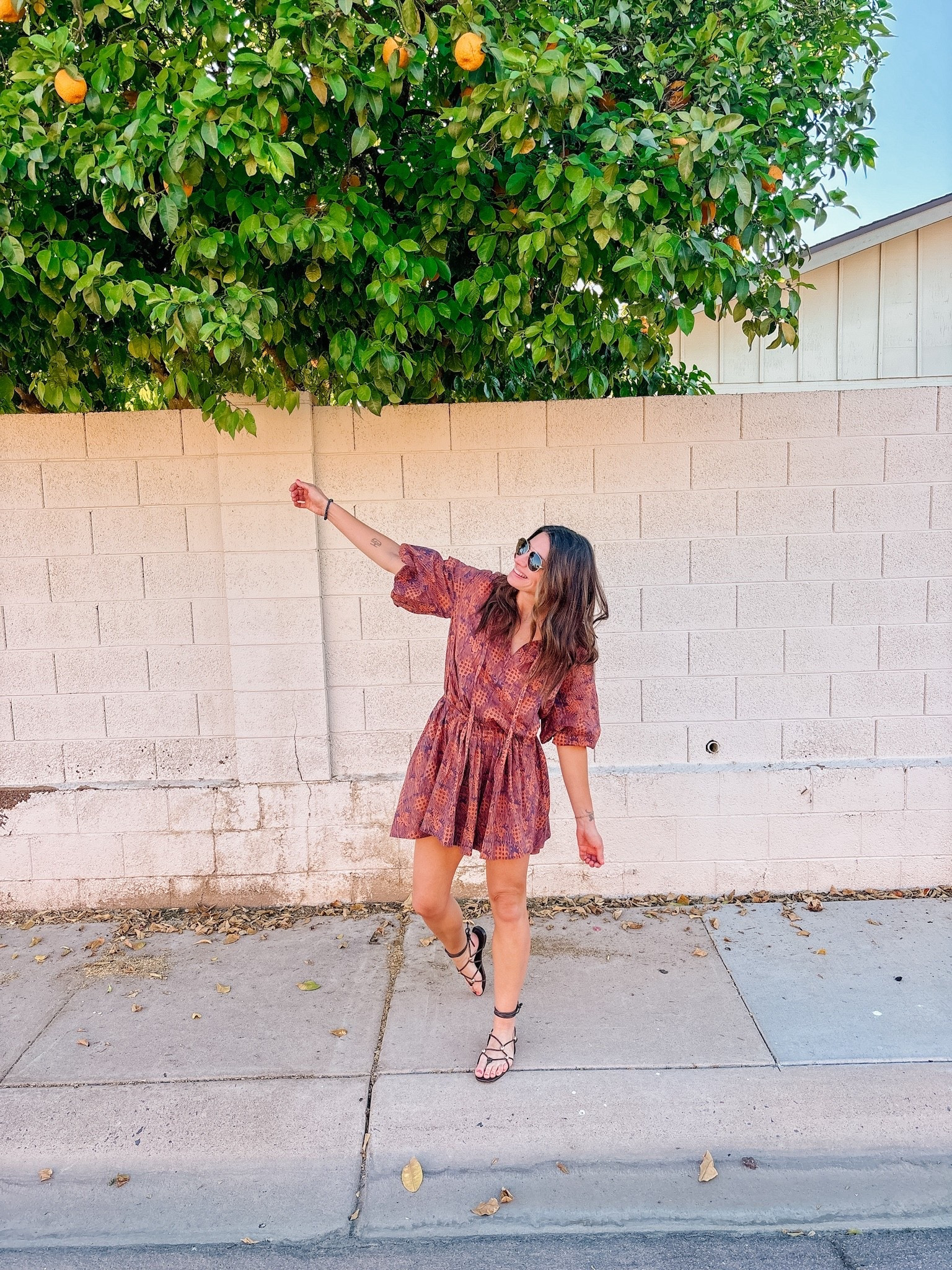 Taking my color cues from the orange trees 🍊 - wearing an XS in the dress 

#LTKdayinmylife #LTKTravel #LTKootd