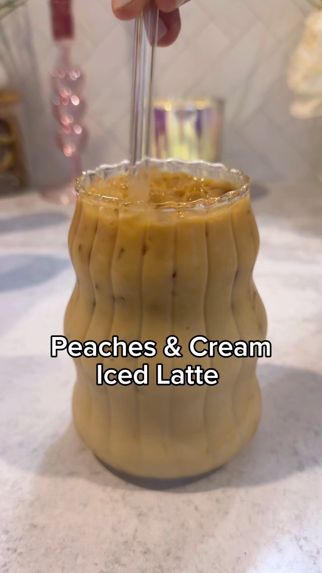 ☁️🍑 Peaches & Cream Iced Latte 🍑☁️

This latte is giving soft girl spring in a cup—sweet, creamy, and perfectly peachy. ☕️✨ If you love a fruity twist on your coffee, this one’s for you!

🌿 Recipe:
☕️ 2oz espresso shot
🥛 6-8oz milk of choice
🍑 1oz peach syrup
🍦 0.5oz vanilla syrup
🧊 Ice

#latte #coffee #coffeerecipe #icedcoffee #icedlatte #coffeelover #easyrecipes #coffeeathome #viralcoffee #springrecipes #summerrecipes 

#LTKHome #LTKWatchNow