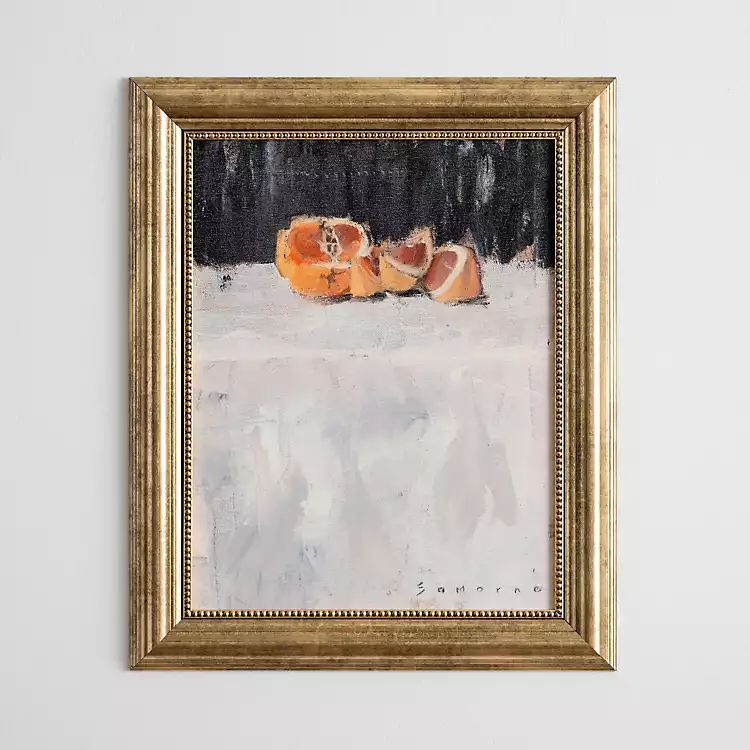 New! Negative Oranges Framed Art Print | Kirkland's Home
