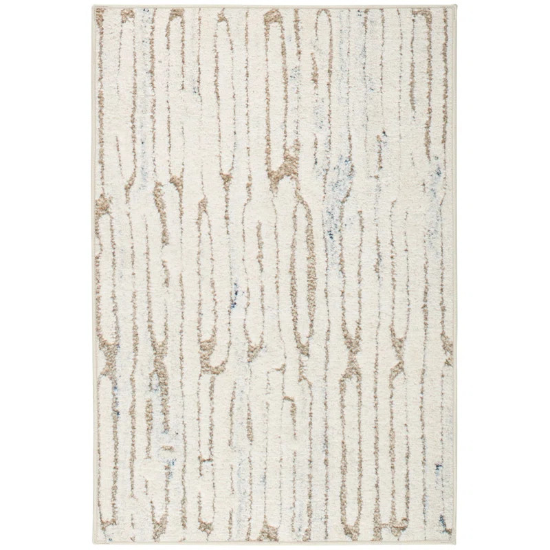 Malone Oatmeal Machine Washable Rug | Perigold