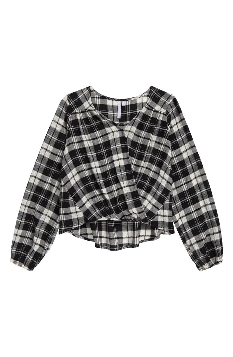 Kids' Wrap Front Top | Nordstrom