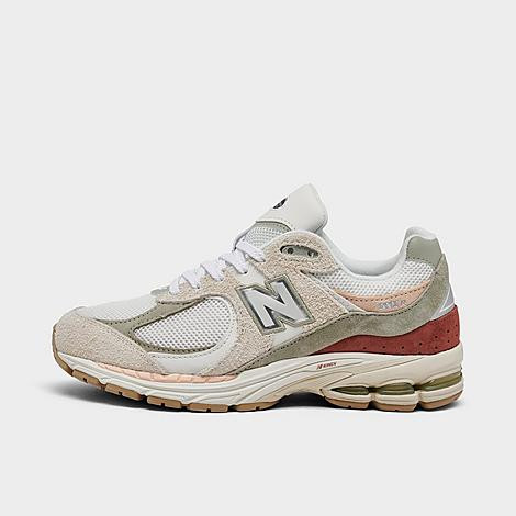 New Balance Women's 2002R Festival Casual Shoes in Beige/White Size 6.5 Suede | Finish Line (US)