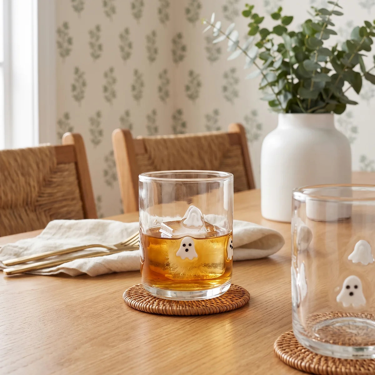 Ghost Motif Glass Tumbler | Wayfair North America