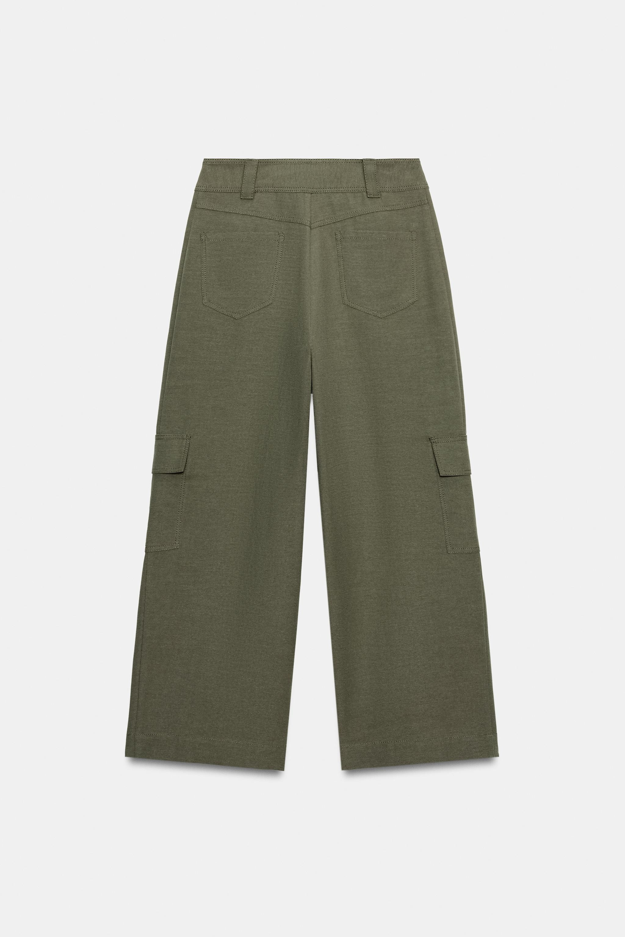 STRAIGHT-LEG CARGO TROUSERS | Zara UK