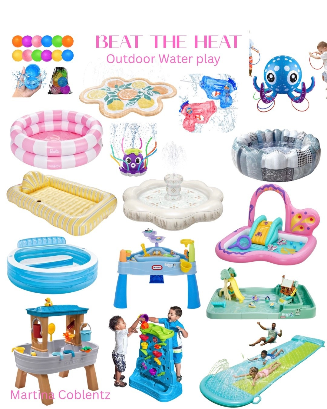 Outdoor water play to beat the heat. 


•toddler play •outdoor play •water toys •cool off •summer toys

#LTKmomlife #LTKSeasonal