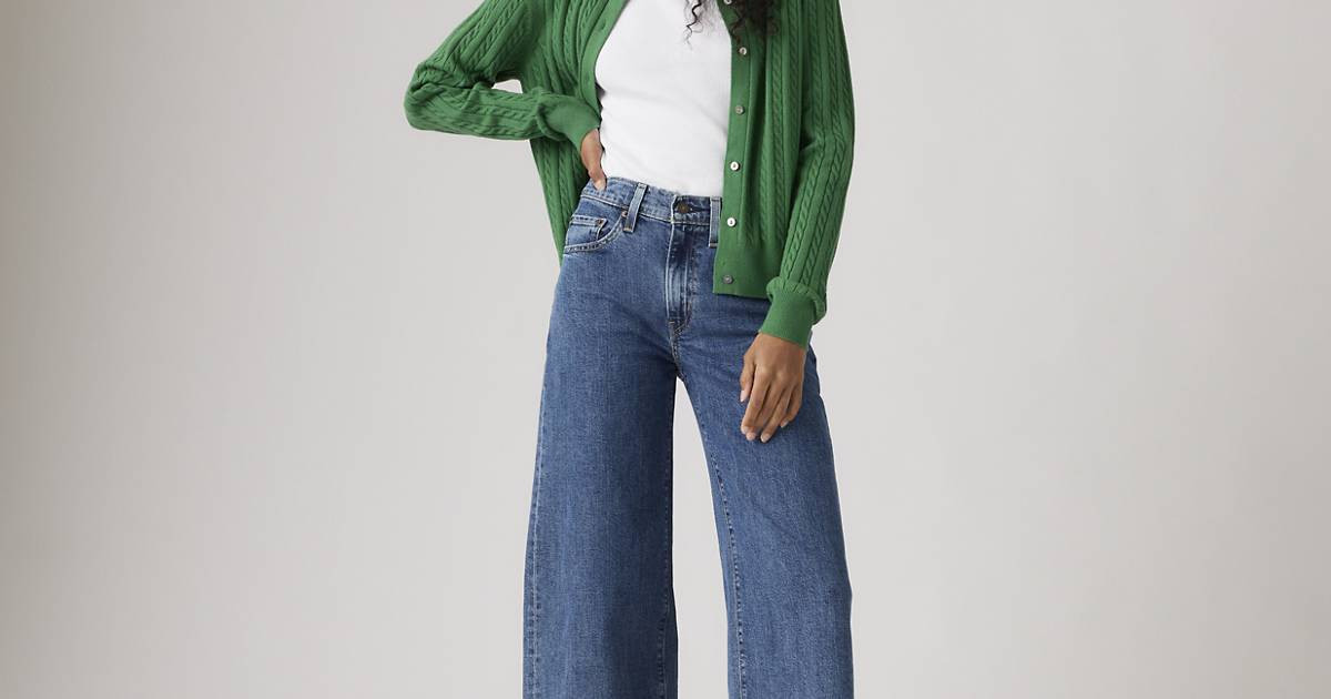 728 High-rise Wide-leg Ankle Women's Jeans | Levi's US