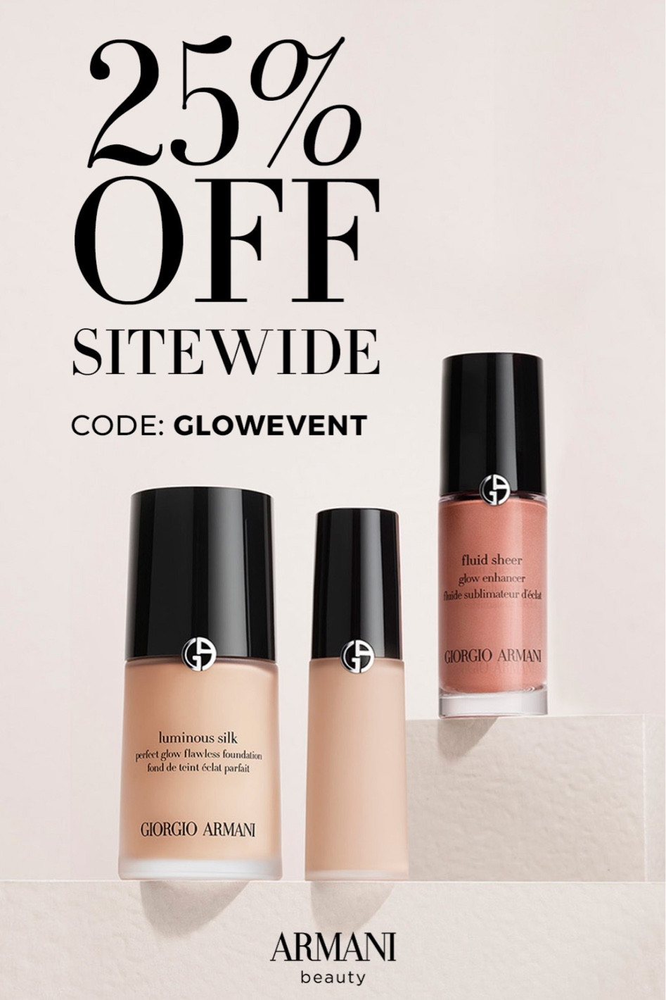 Luminous silk and all Armani beauty sale!!!! My favorite foundation ever 🫶

#LTKsalealert #LTKunder100 #LTKbeauty