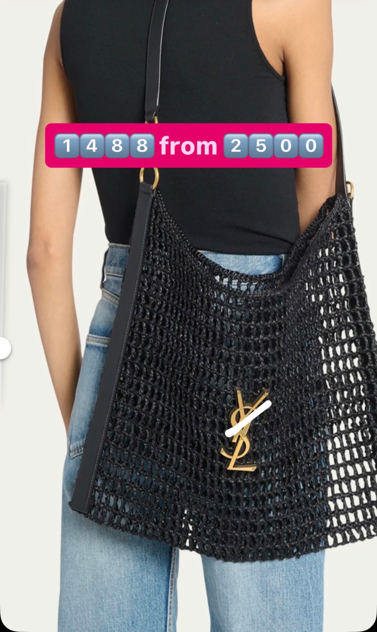 Saint Laurent crochet bag sale 
Must log in and create accountt

#LTKSaleAlert #LTKSeasonal #LTKootd