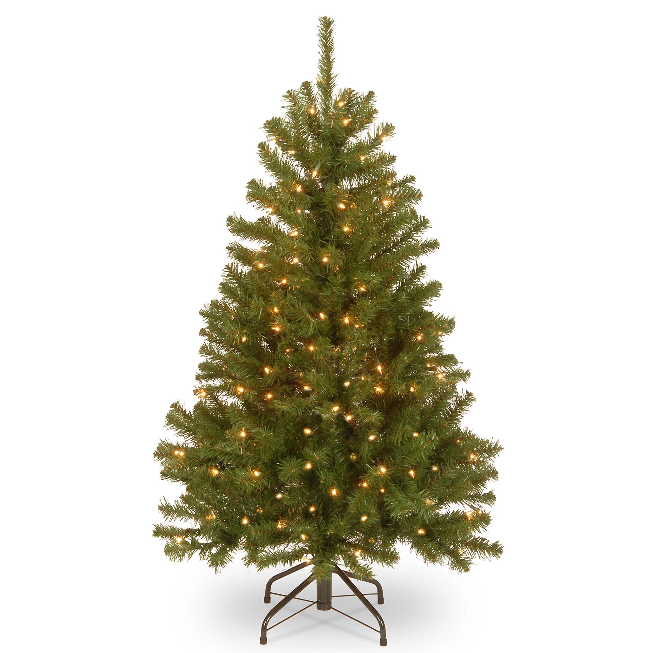 National Tree Company 4-ft. Pre-Lit North Valley Spruce Artificial Christmas Tree | Kohl's