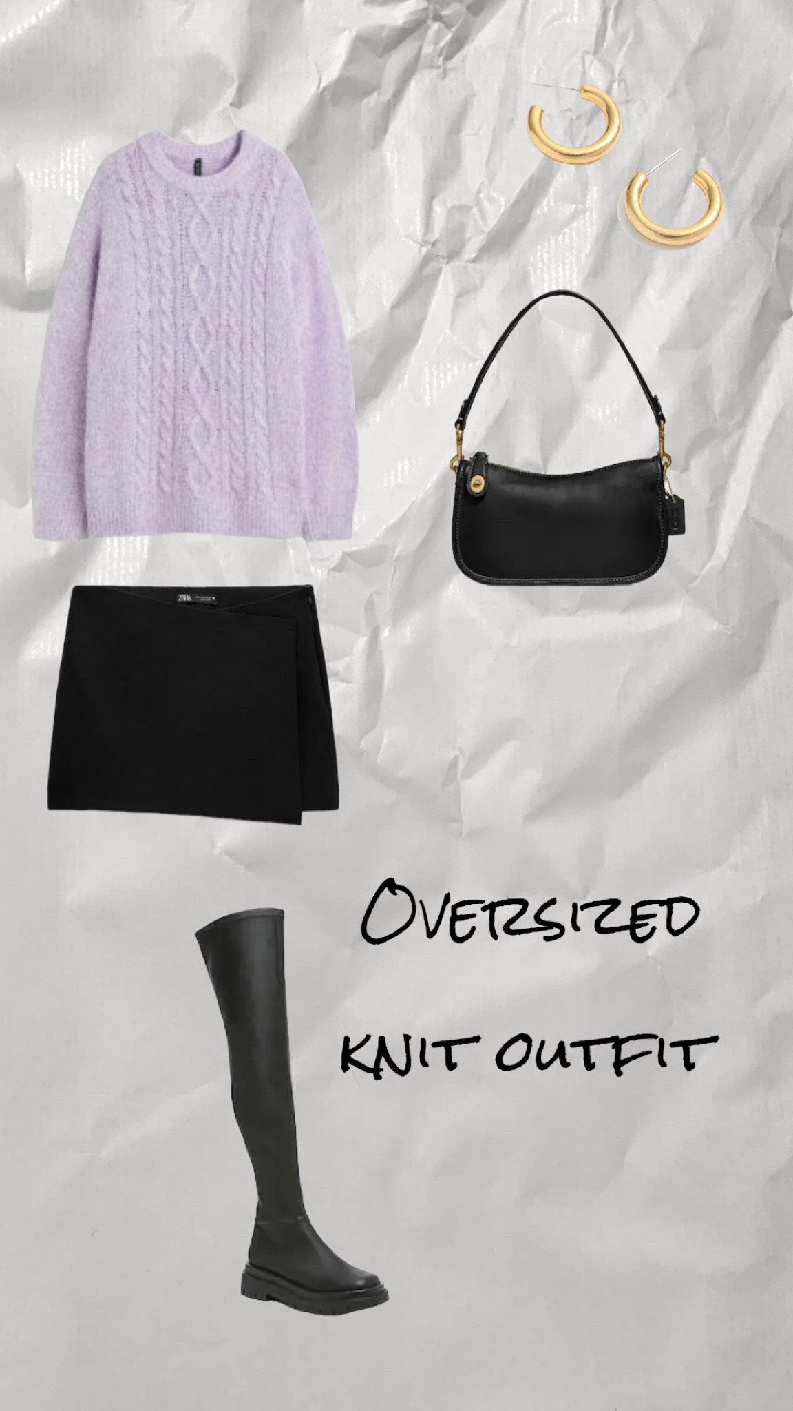 Oversized Sweater outfit, thigh high chunky boots, mini skirt outfit, Holiday outfit

#LTKHoliday #LTKfit #LTKSeasonal
