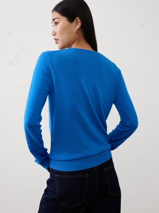 Forever Crew-Neck Sweater | Banana Republic Factory