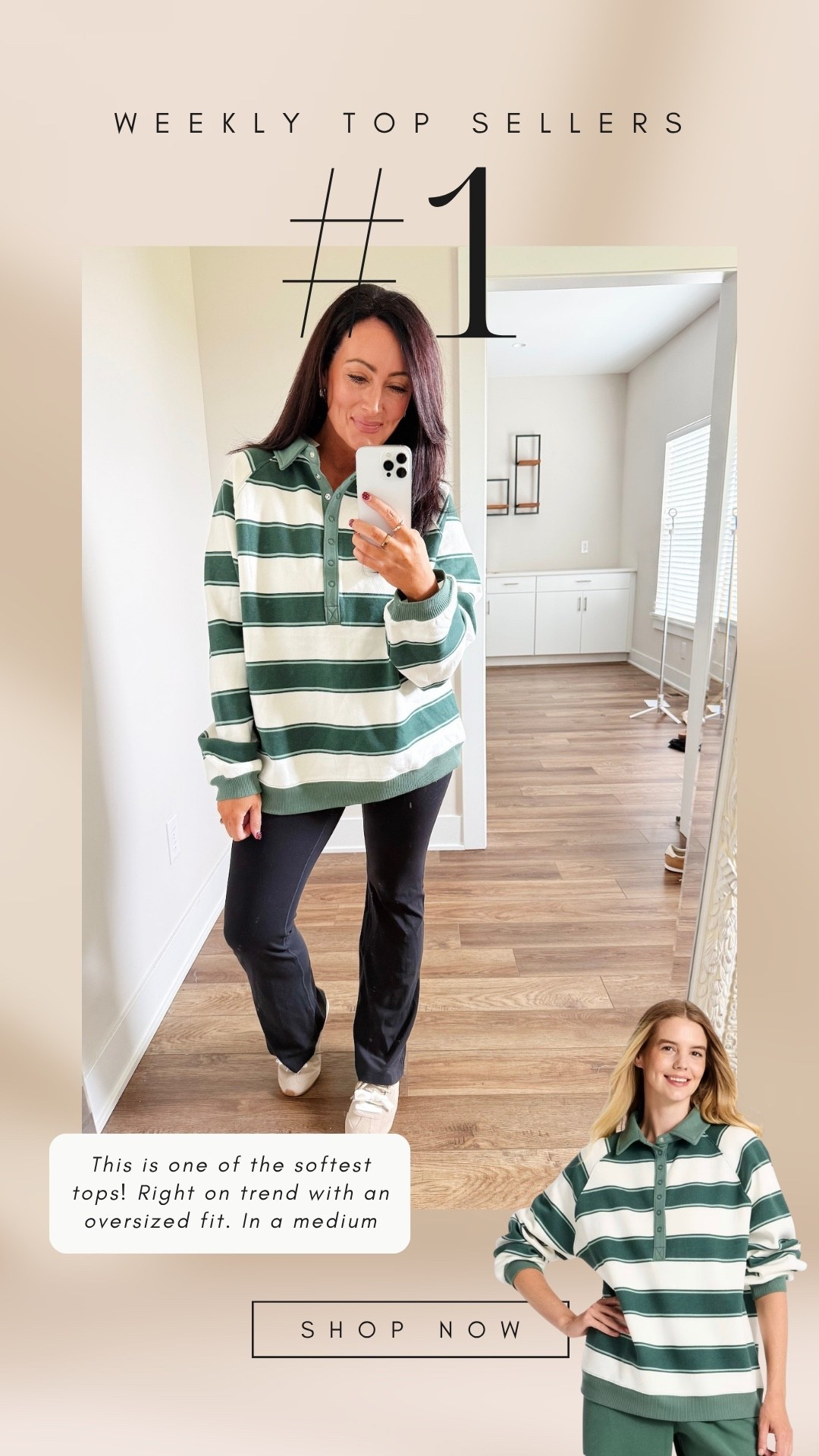 Weekly top sellers! Love the oversized fit! Wearing medium in both @Target

#LTKgrwm #LTKootd #LTKSaleAlert