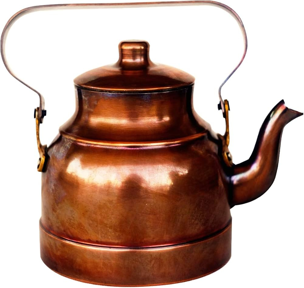 Copper Teapot, Copper Kettle, Copper Tea Kettle 1,3 Liters (Oxide) | Amazon (US)