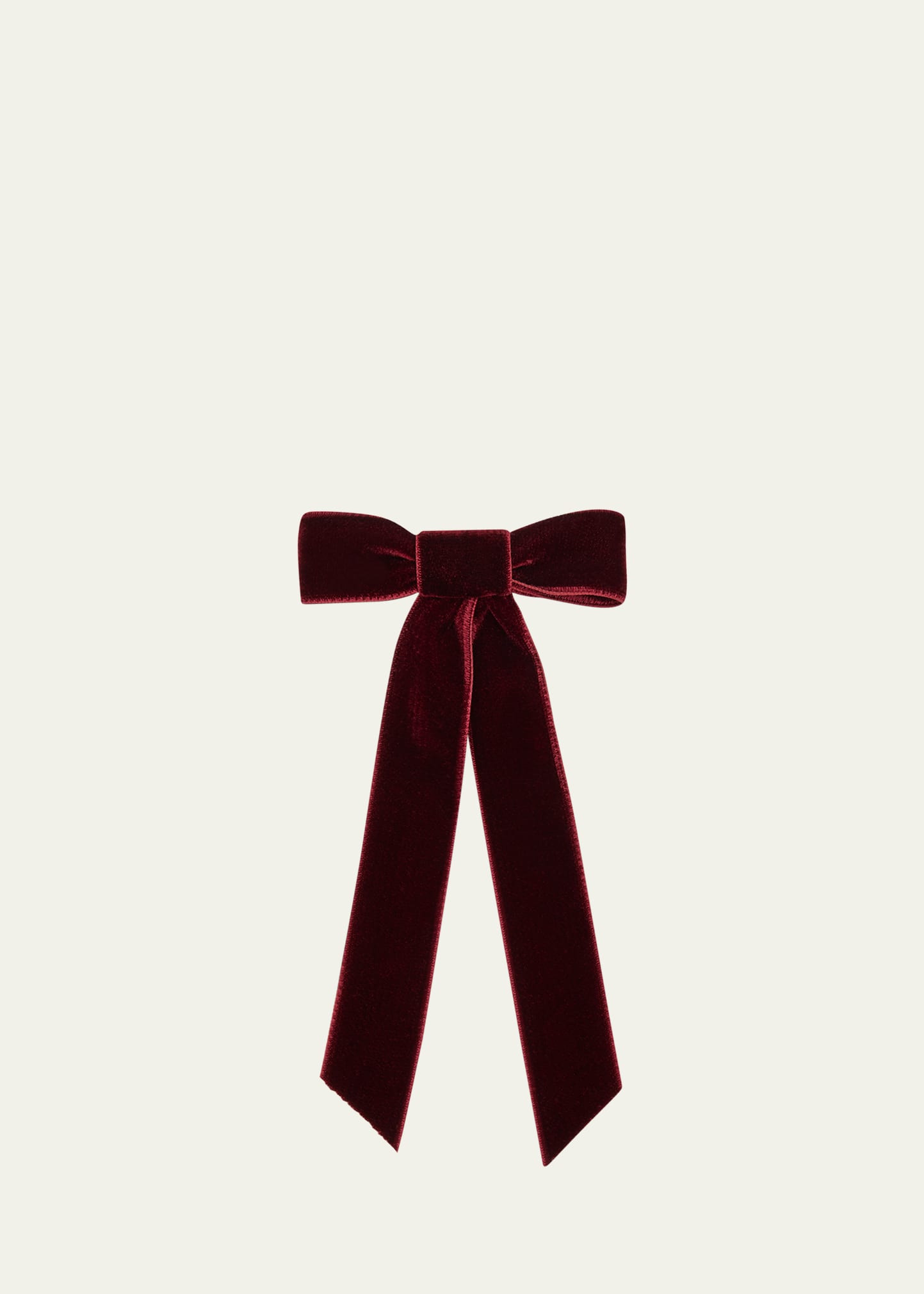 Jennifer Behr Velvet Bow Barrette | Bergdorf Goodman