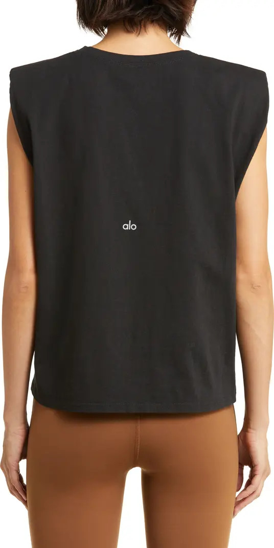 Headliner Shoulder Pad Sleeveless T-Shirt | Nordstrom