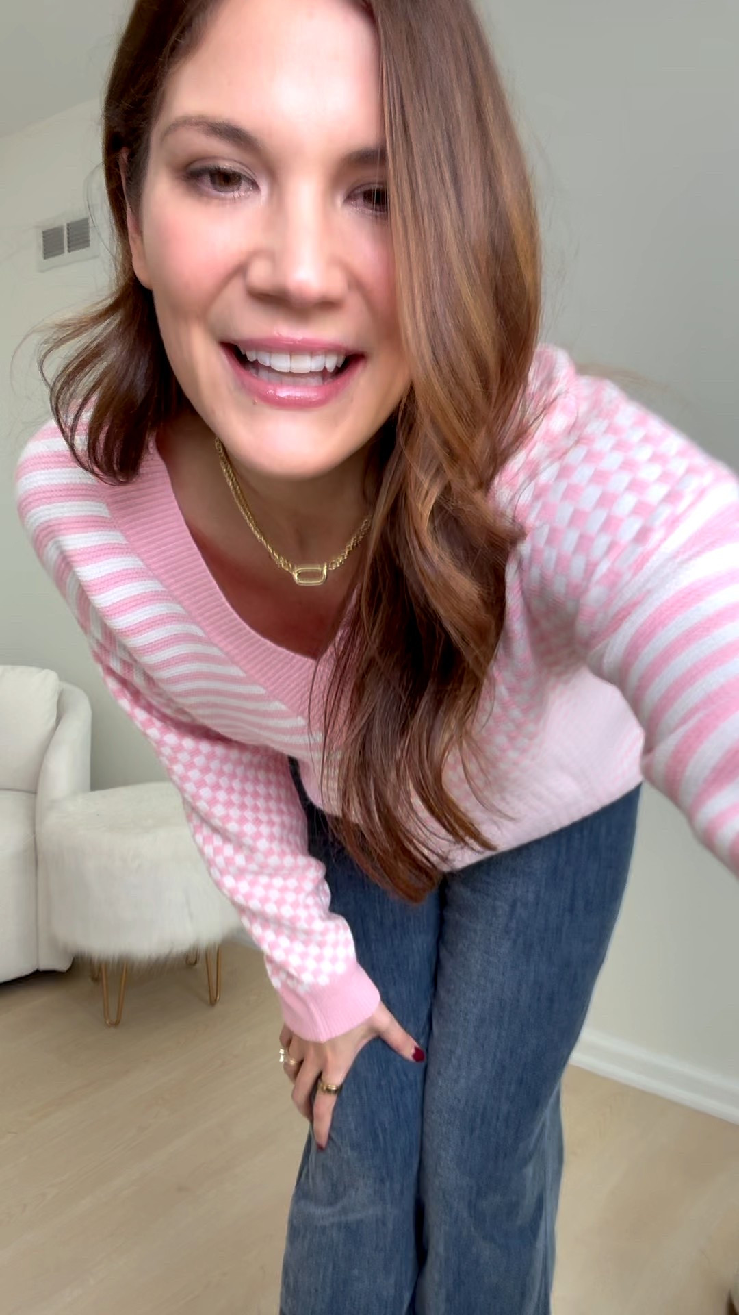 This sweater is one of my absolute favorites! I have it in other colors and it’s so cozy. The sleeve length is perfect! 

Sweater, Striped sweater, Pink sweater, Tall girl approved, Jeans, Dark denim, Patterned sweater, Stang and co 

#LTKSeasonal #LTKTall #LTKHoliday