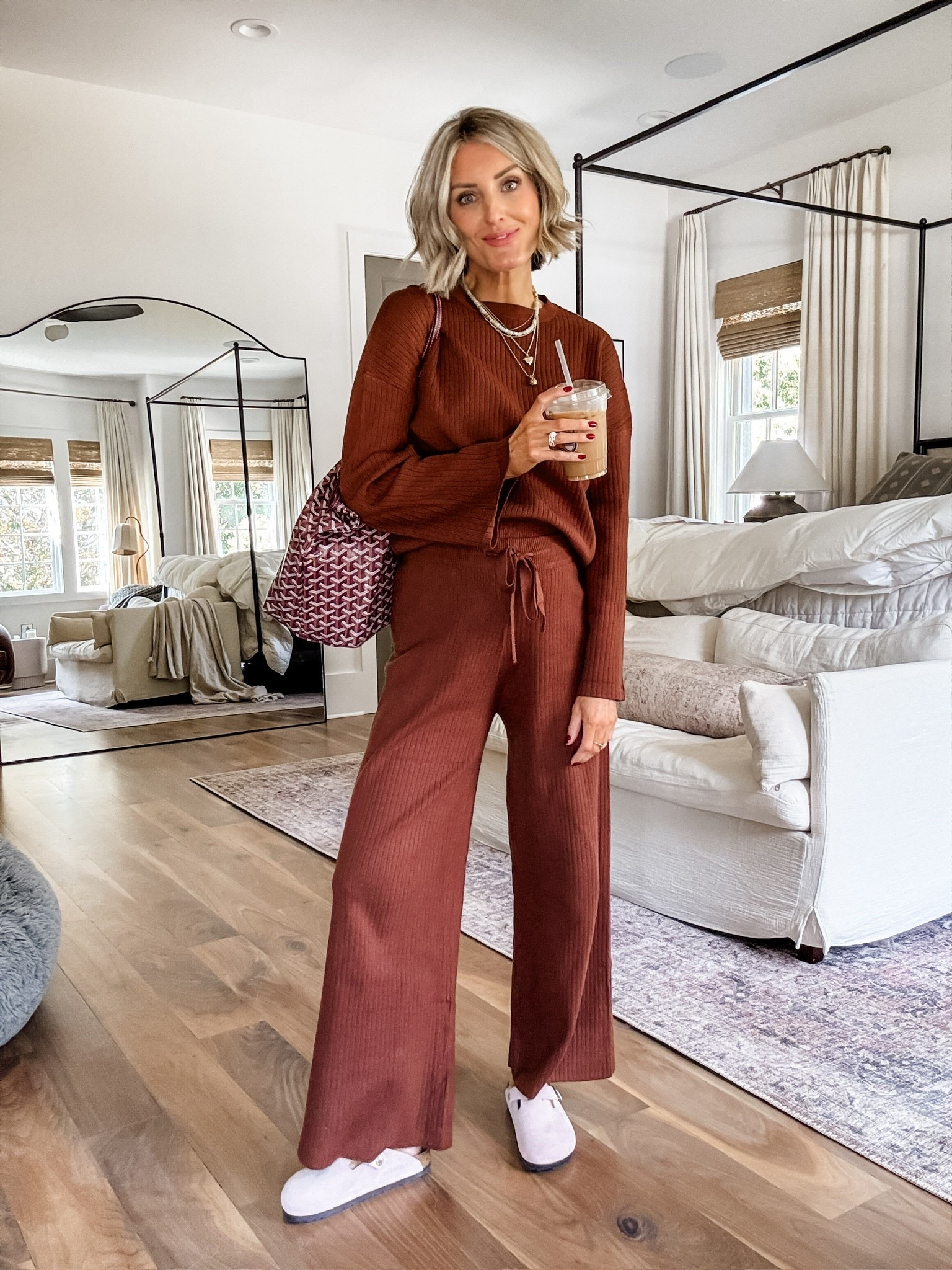 Effortless and elevated — this brown matching set from Amazon is the perfect combo of comfort and style. Whether you’re lounging at home, running errands, or heading out for coffee, it’s chic, cozy, and totally on trend. ✨ Wearing size medium.

#AmazonFinds #MatchingSet #BrownOutfit #AmazonFashion #ComfyAndChic #Loungewear #FallStyle #OOTD #AffordableFashion #NeutralOutfit #EverydayStyle



#LTKSeasonal #LTKStyleTip #LTKFindsUnder50