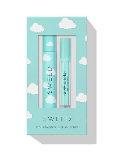 SWEED - Cloud Gift Set (Cloud Mascara; Black 12 mL + Eyelash Serum 3 mL) | Vegan, Cruelty-Free, Clean Beauty | Amazon (US)