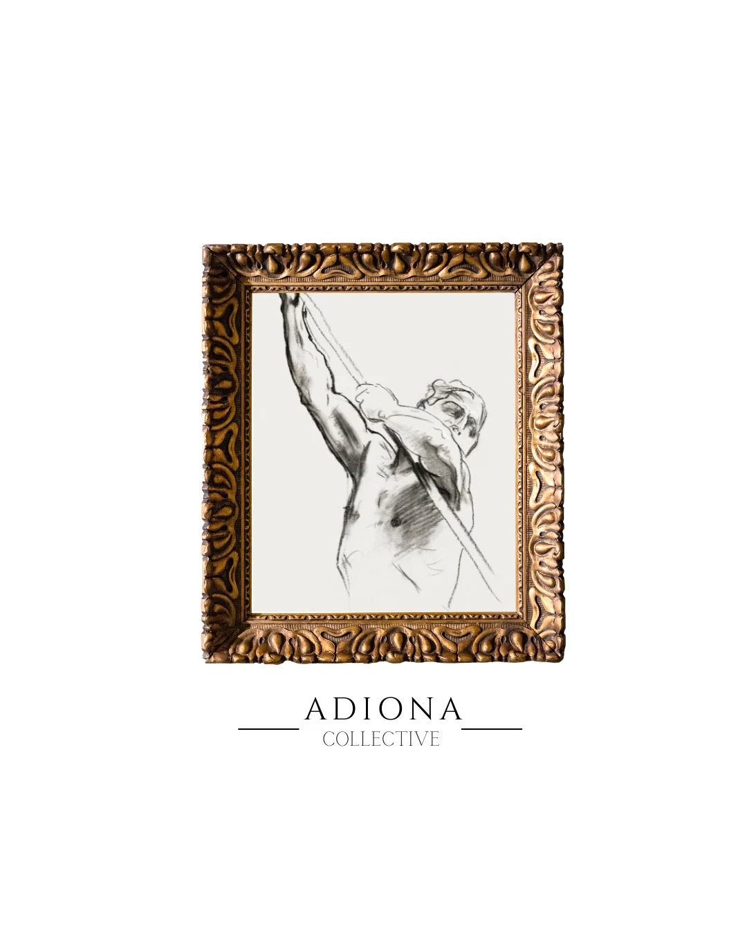 Man With Javelin Sketch Vintage Sketch Vintage Artwork Printable Artwork PRINTABLE DIGITAL DOWNLO... | Etsy (US)