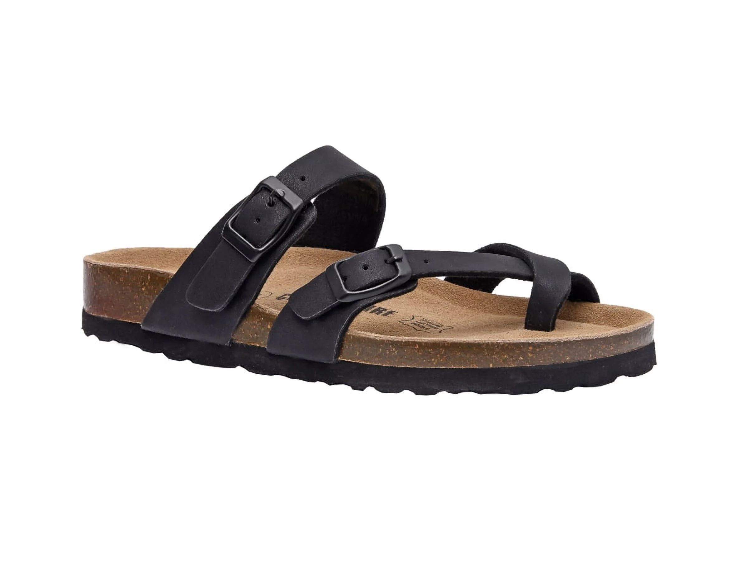 CUSHIONAIRE Women's Luna Cork Footbed Sandal with +Comfort | Walmart (US)